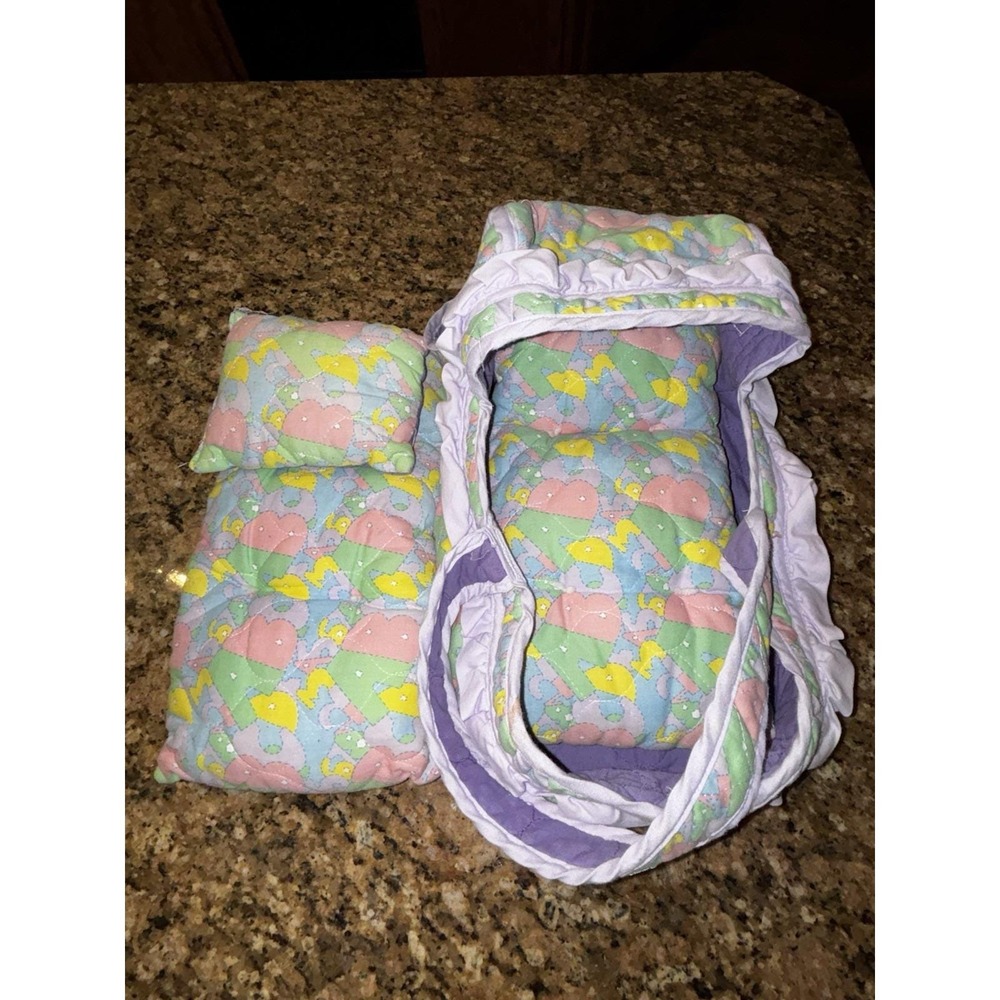 Vintage Cloth Homemade Doll Carrier